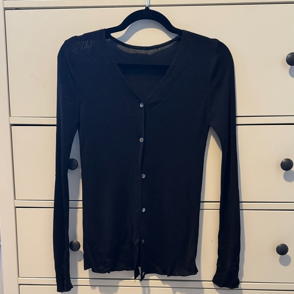 🌿3 for $25!! Bundle and Save🌿Black Button-Up Women's Top